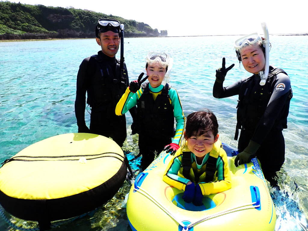 11月でも比較的温かい沖縄の海