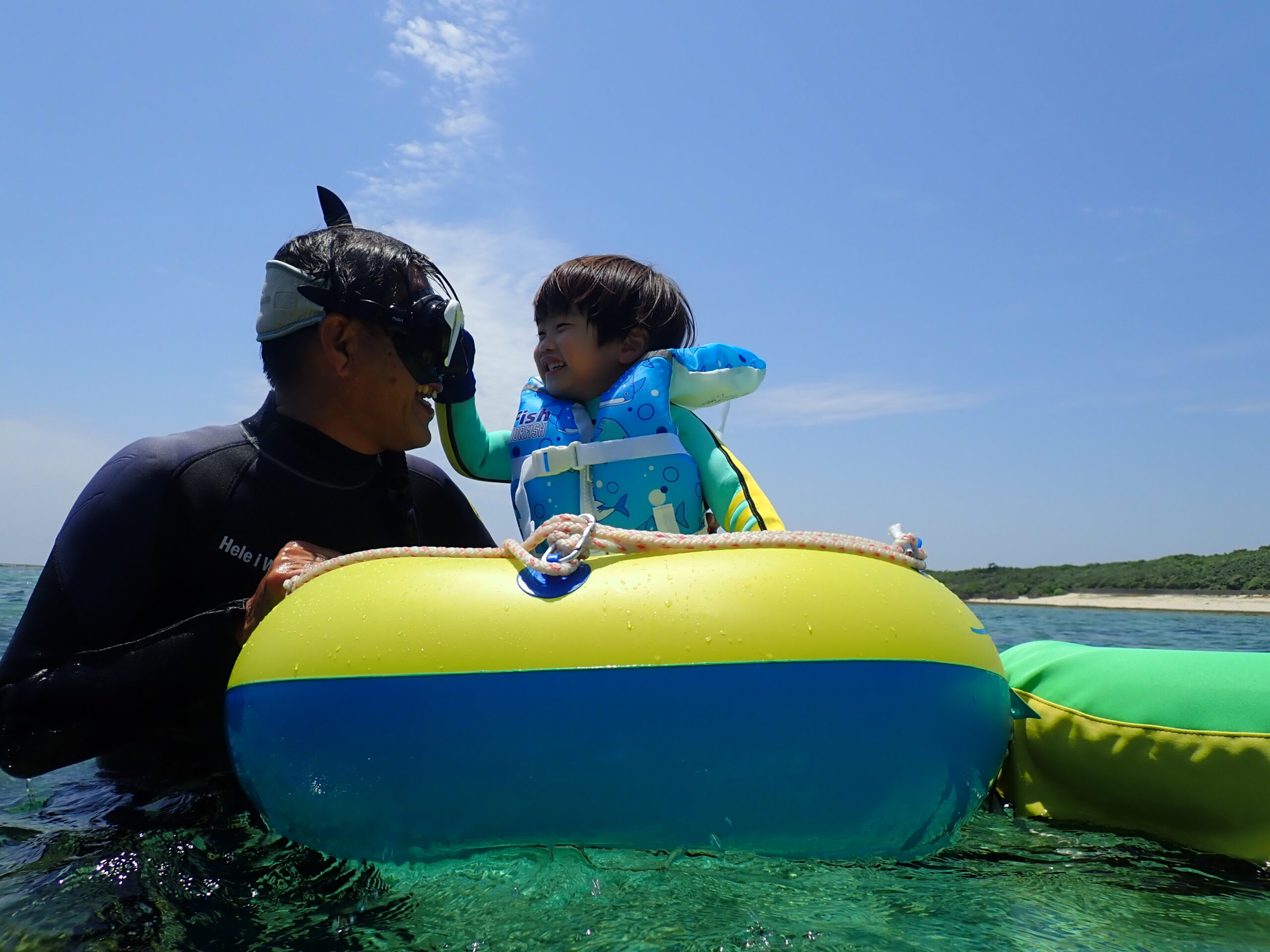 自然体験パーク天然水族感5月2歳子供