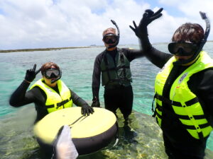 自然体験ジョン万パーク 天然水族感 60代家族