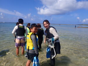 自然体験ジョン万パーク 天然水族感 9歳男の子