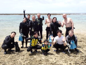 自然体験ジョン万パーク 天然水族感 親戚4家族様