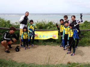 自然体験ジョン万パーク 天然水族感 仲良し家族