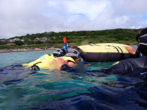 自然体験ジョン万パーク 天然水族感 5歳男の子