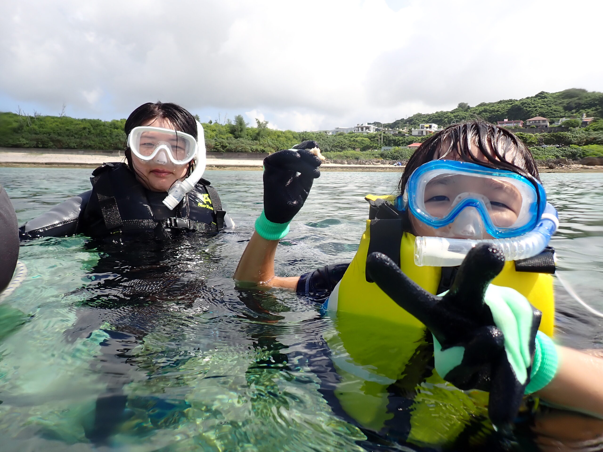 自然体験ジョン万パーク 天然水族感 記念写真