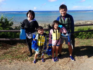 自然体験ジョン万パーク 天然水族感 家族旅行
