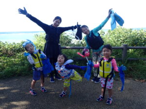 自然体験ジョン万パーク 天然水族感 ファミリー 2歳・4歳