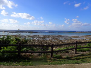 自然体験ジョン万パーク 天然水族感 自然体験シュノーケリング 3人家族 家族旅行