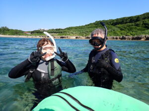 自然体験ジョン万パーク 天然水族感 自然体験シュノーケリング 初心者