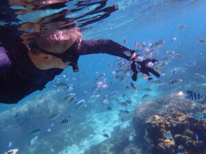 自然体験ジョン万パーク 天然水族感 自然体験シュノーケリング 初心者