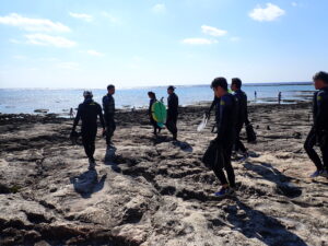 自然体験ジョン万パーク 天然水族感 自然体験シュノーケリング 旅行会社 社員旅行