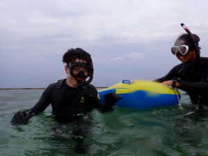 自然体験ジョン万パーク 天然水族感 自然体験シュノーケリング 卒業旅行 ウミガメ