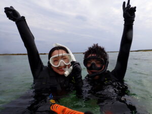 自然体験ジョン万パーク 天然水族感 自然体験シュノーケリング 卒業旅行 ウミガメ