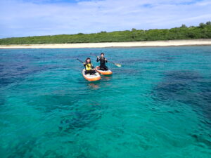 自然体験ジョン万パーク 天然水族感 自然体験シュノーケリング 卒業旅行 SUP 学生 春休み