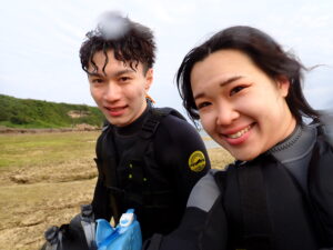【自然体験ジョン万パーク 天然水族感】ウミガメ 学生 卒業旅行 自然体験シュノーケリング