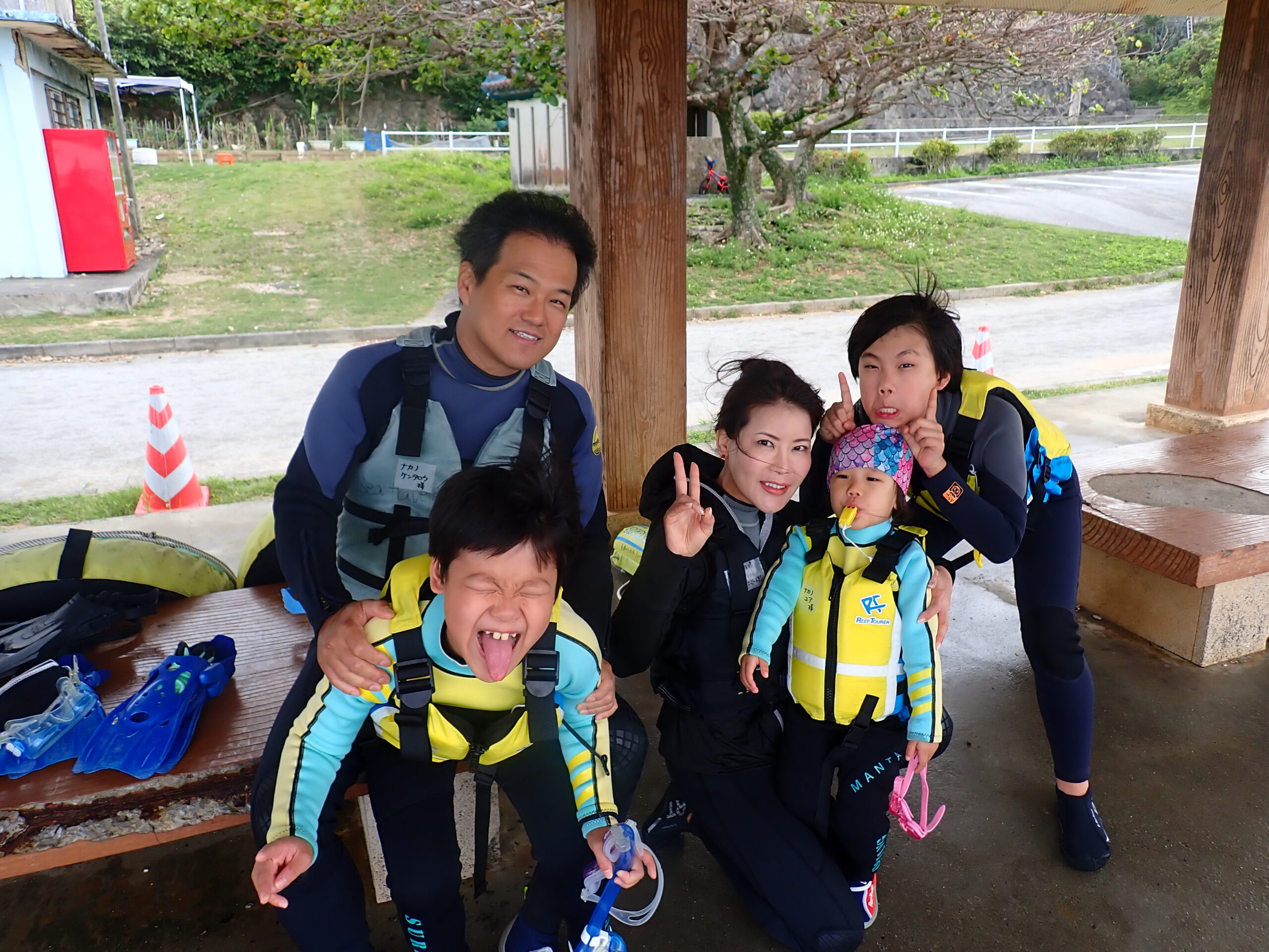 【自然体験ジョン万パーク 天然水族感】ウミガメ 自然体験シュノーケリング 沖縄旅行 家族旅行 初心者