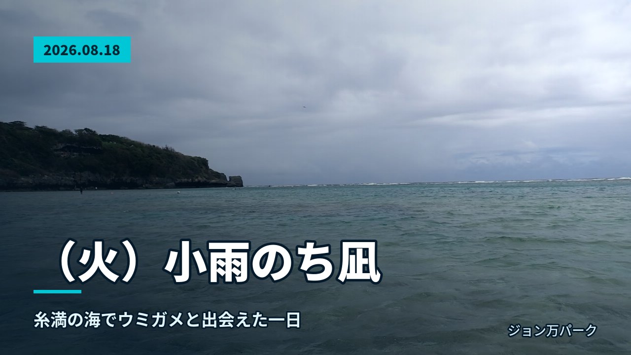 あふれる青い海と空が広がる、穏やかなシュノーケルスポット